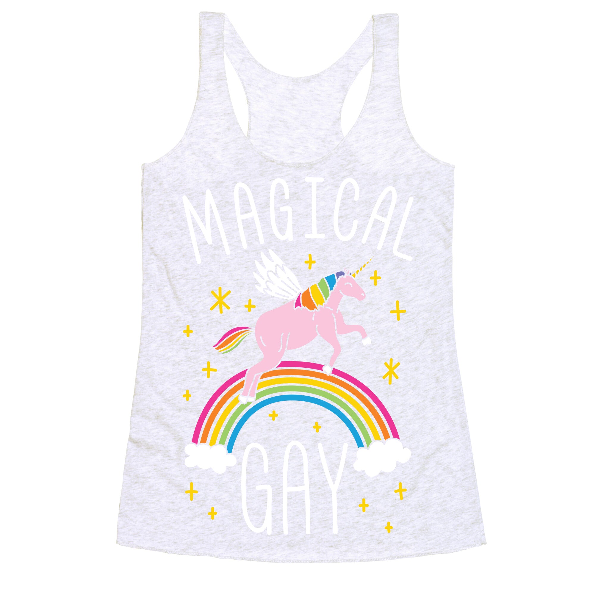 Magical Gay Racerback Tank